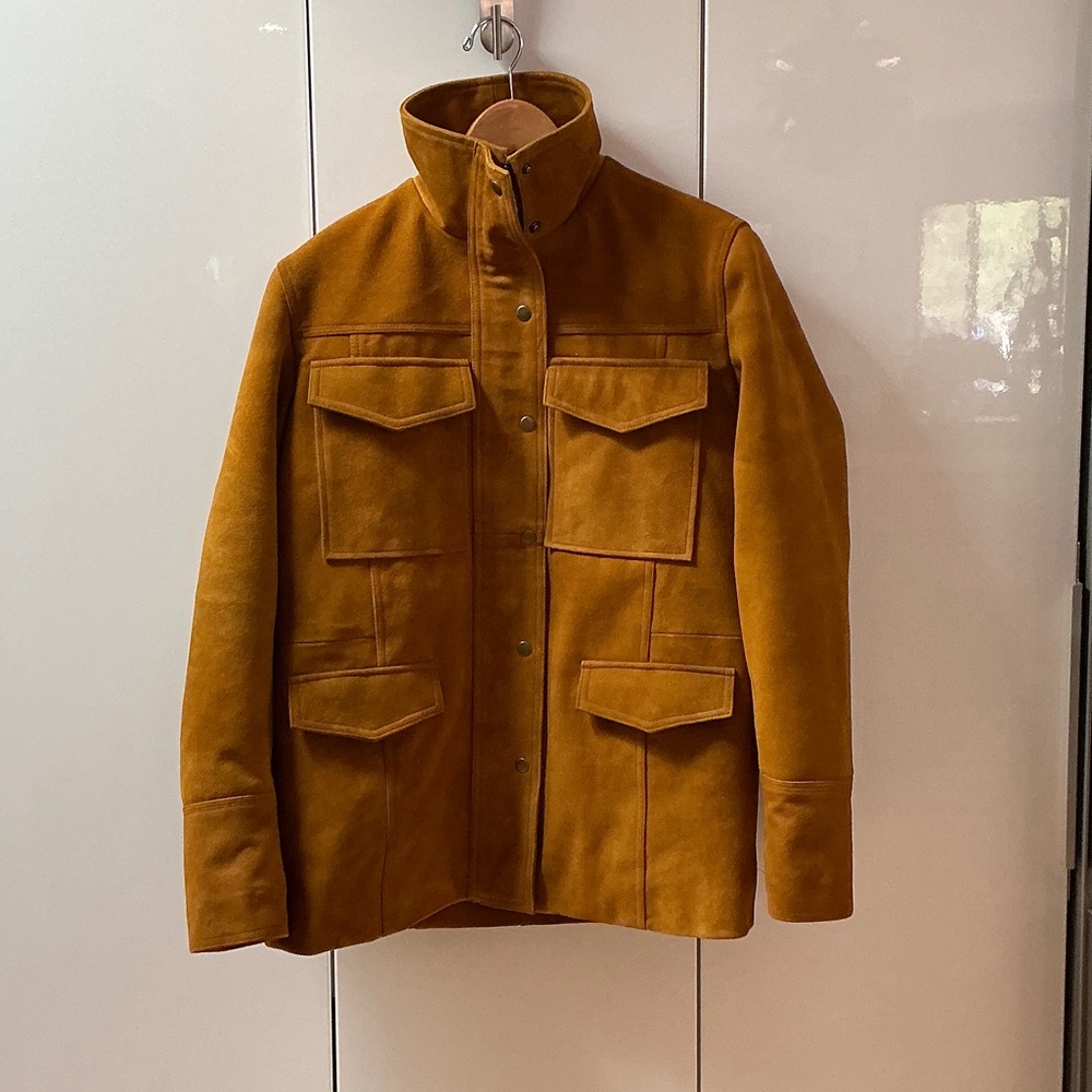 Women's Tan Suede Jacket